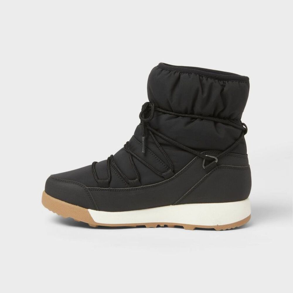 Women’s Cara Boots with Memory Foam Insole - All In Motion Black 7 - Picture 2 of 3